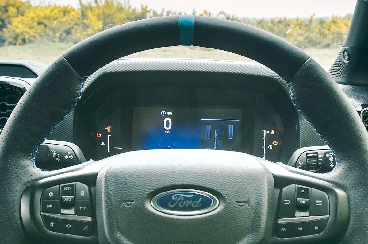 Ford Ranger driver display