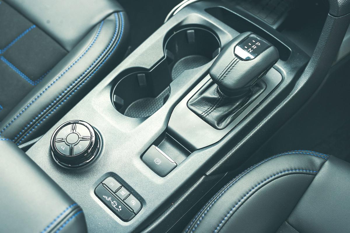Ford Ranger interior detail