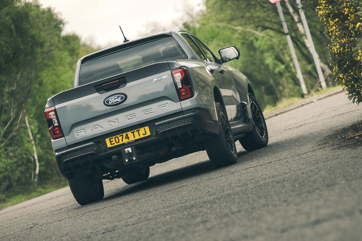 Ford Ranger rear cornering