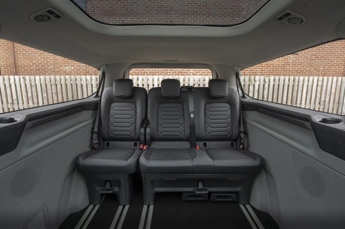Ford Tourneo Custom rear seats