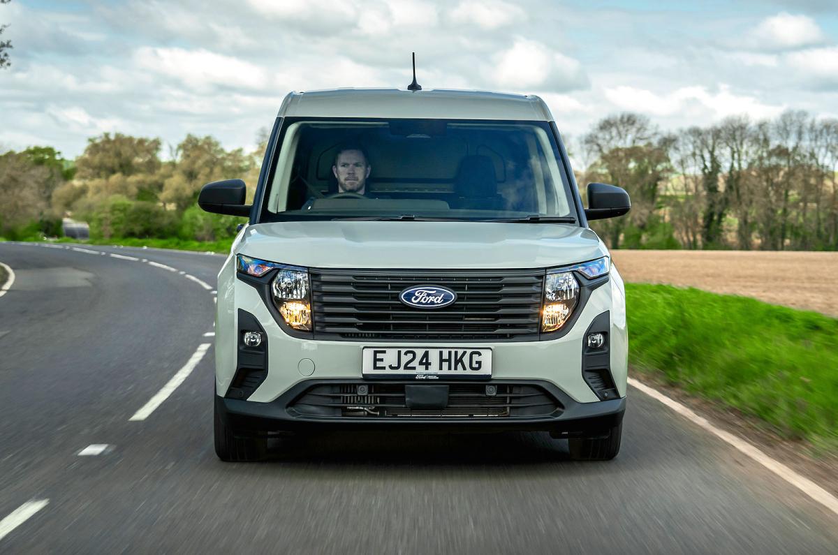 Ford Transit Courier front driving
