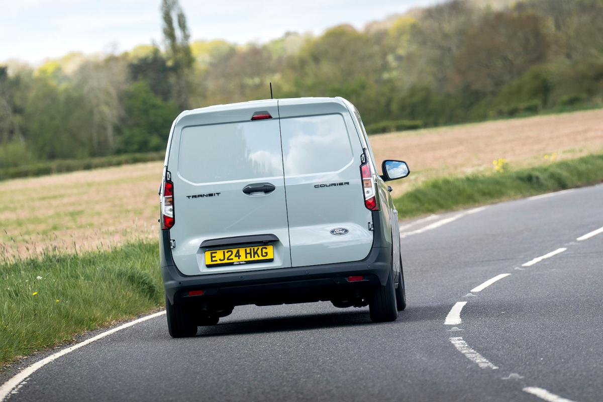 Ford Transit Courier rear driving