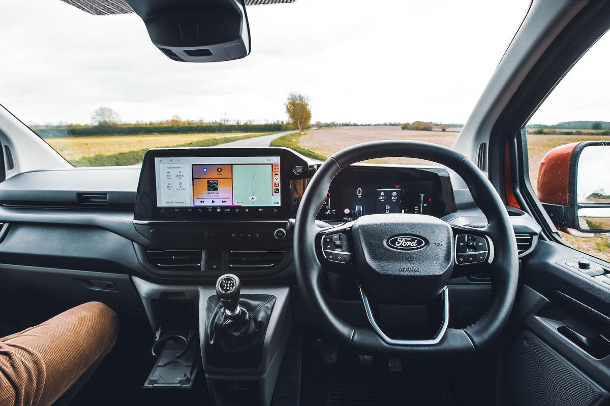 Ford Transit Custom dashboard