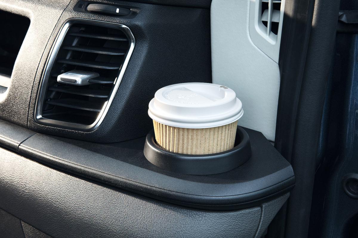 Ford Transit interior detail