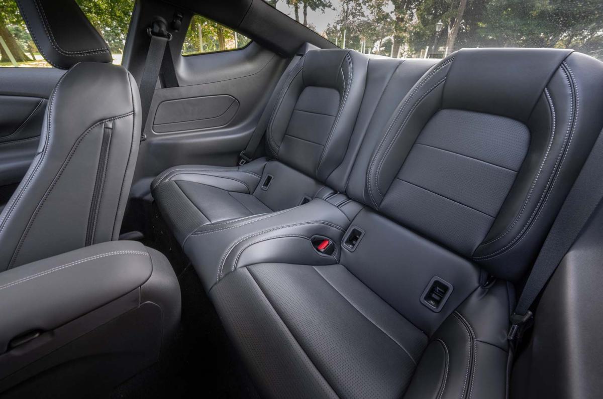 Ford Mustang GT back seats