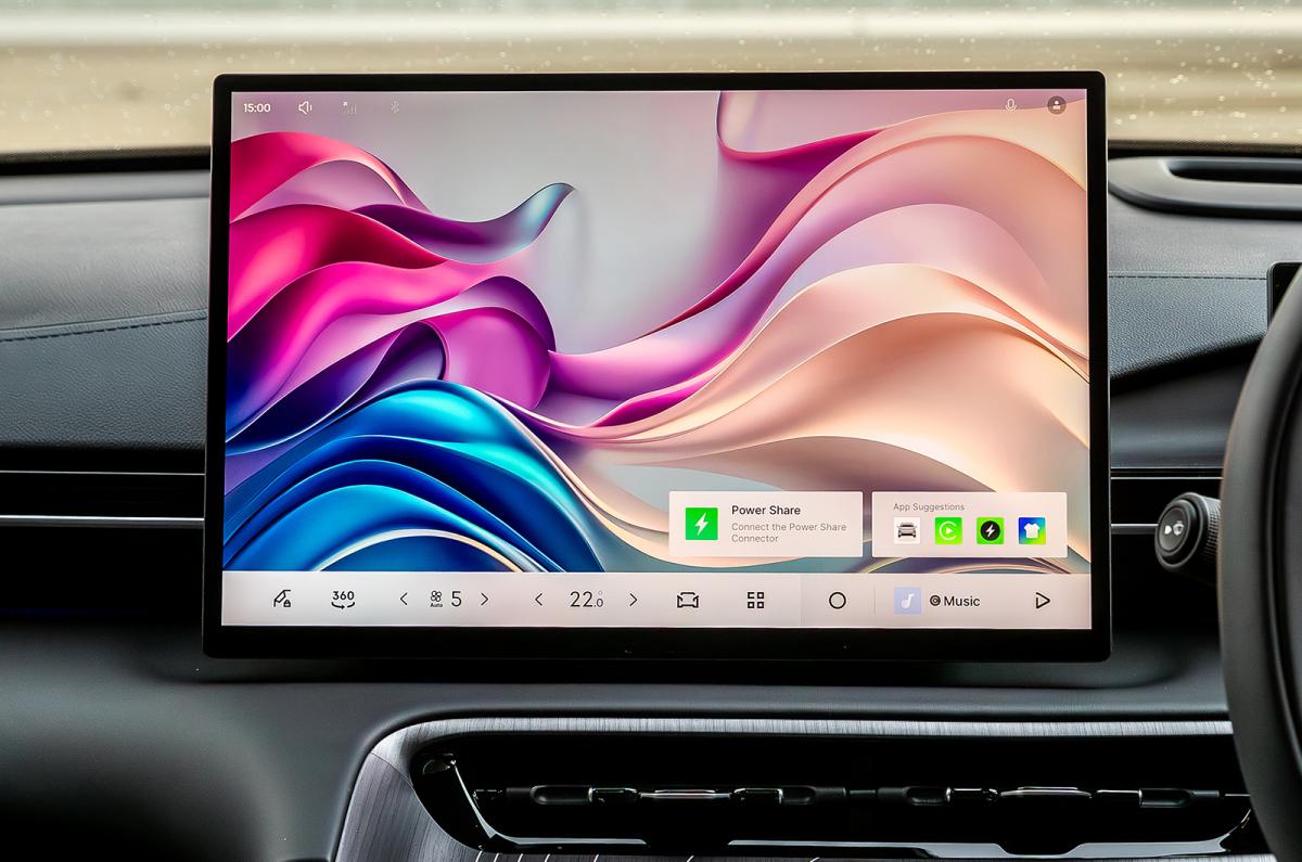 Geely Starray touchscreen