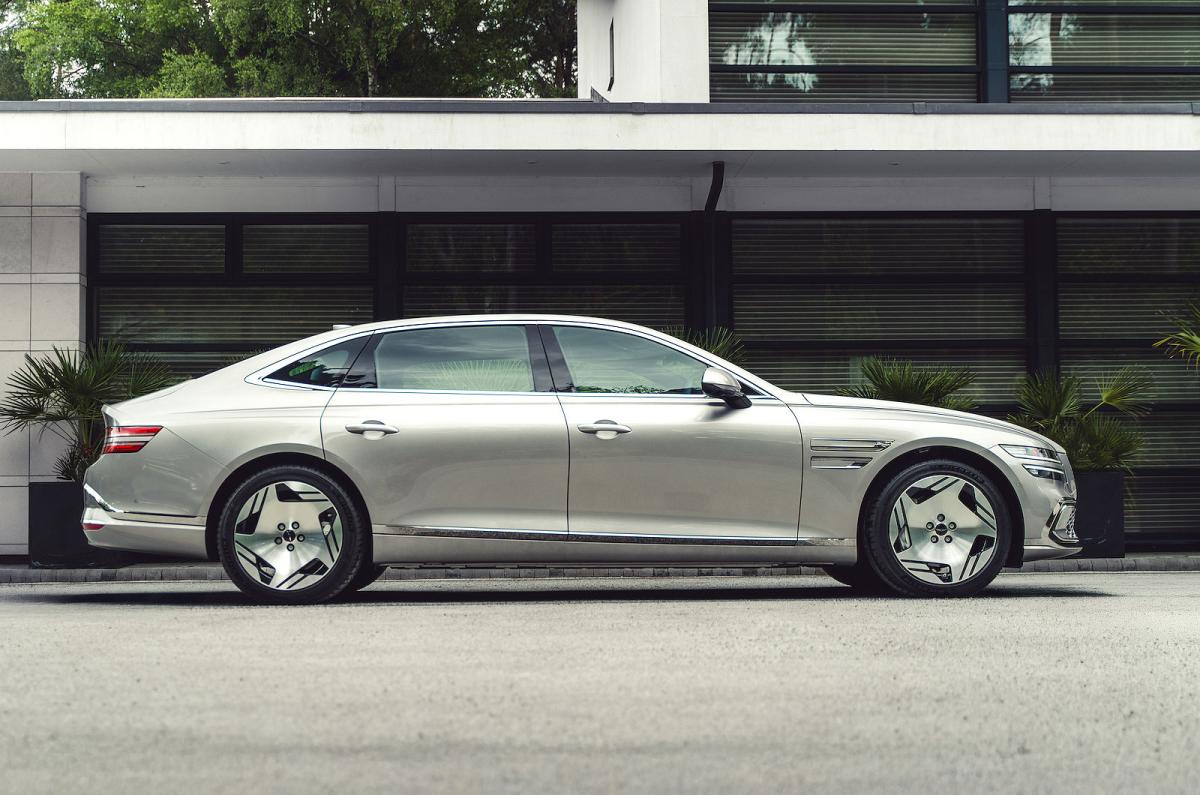Genesis Electrified G80 right static