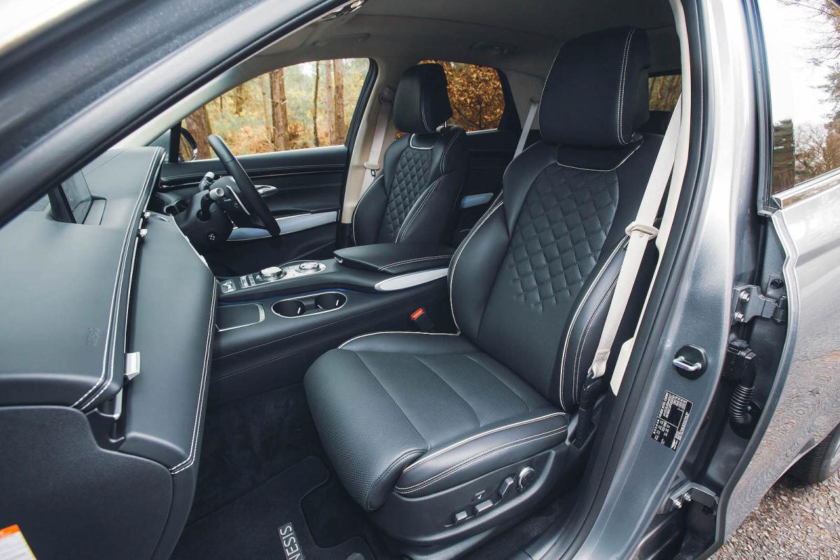 Genesis Electrified GV70 front seats