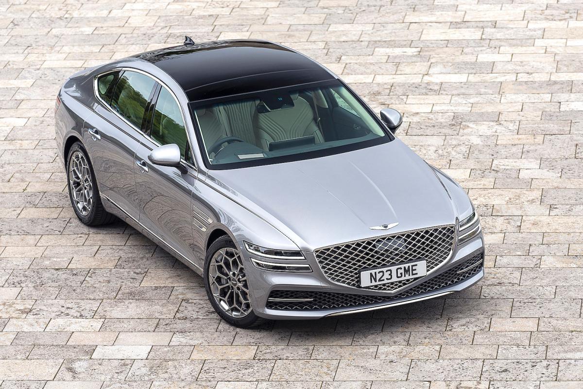 Genesis G80 overhead static