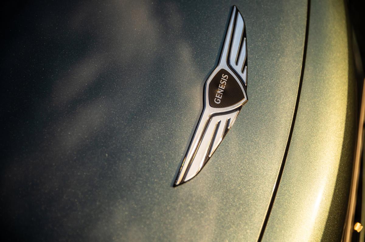 Genesis GV60 badge detail