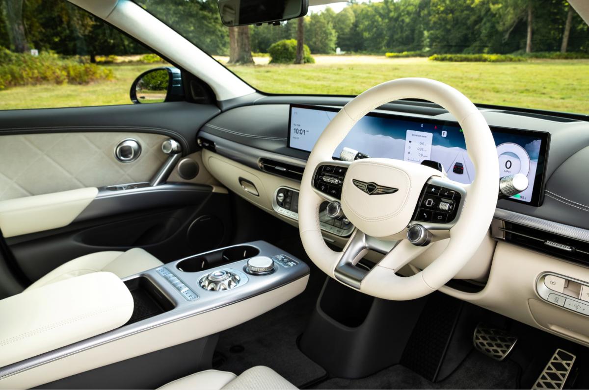 Genesis GV60 dashboard
