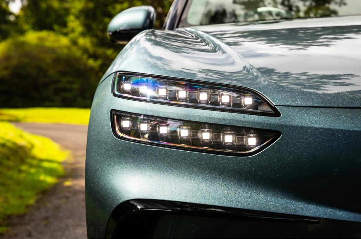 Genesis GV60 headlight detail