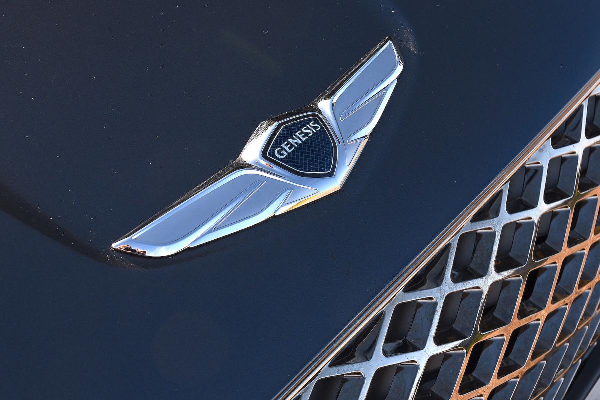 Genesis GV70 front badge