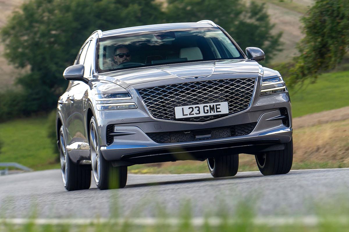 Genesis GV80 front driving