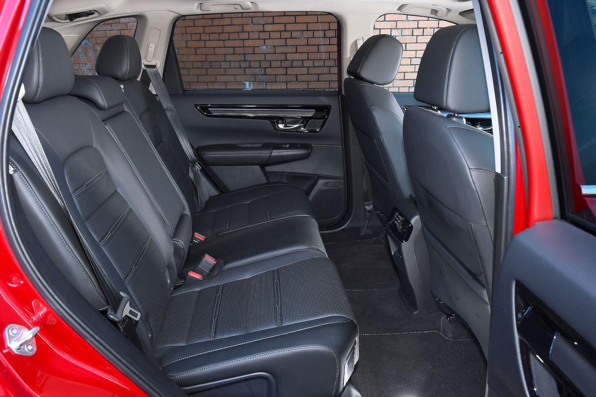 Honda CR-V back seats