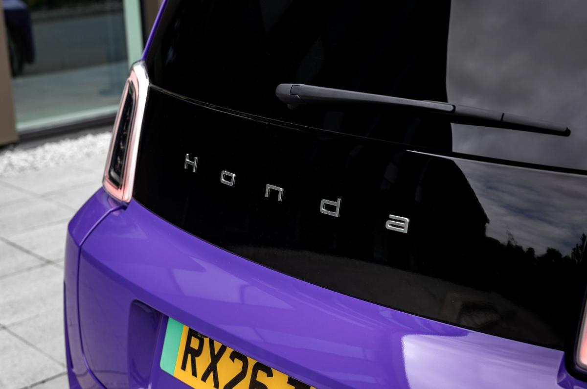 Honda Super N rear badge