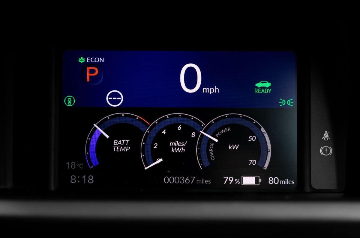 Honda Super N interior details