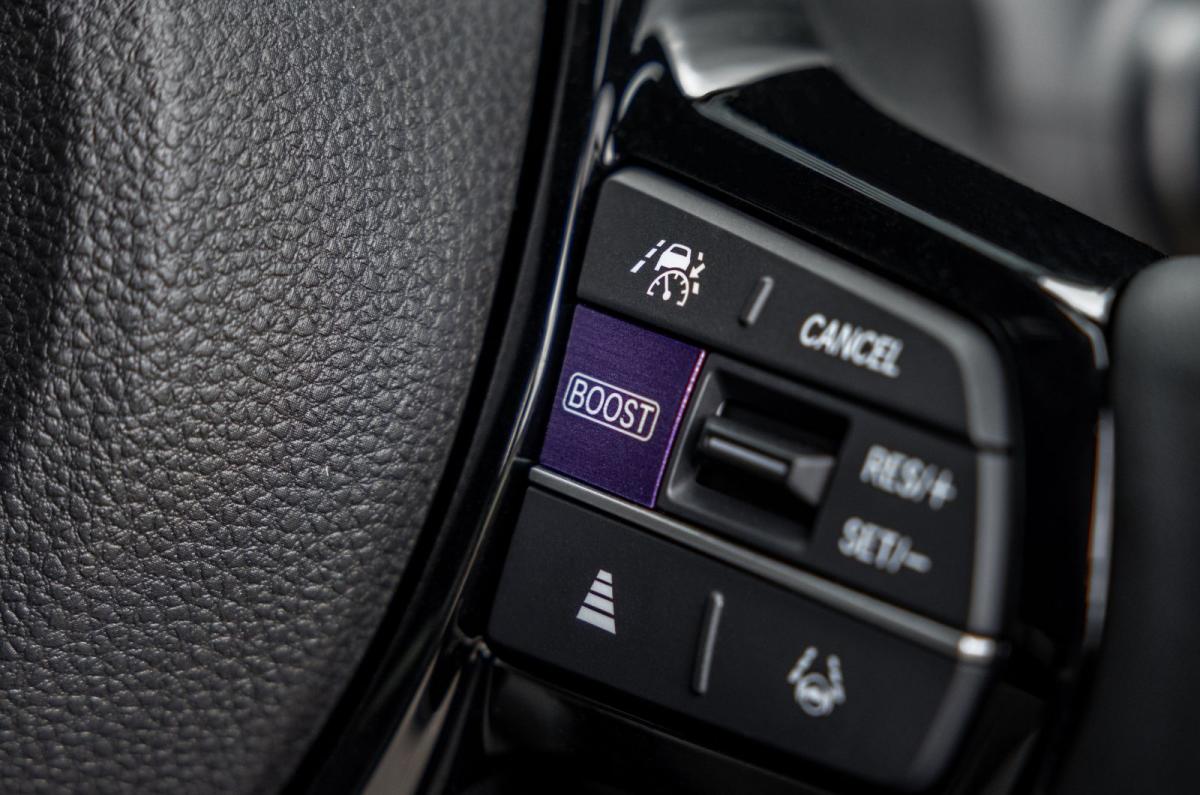 Honda Super N interior details
