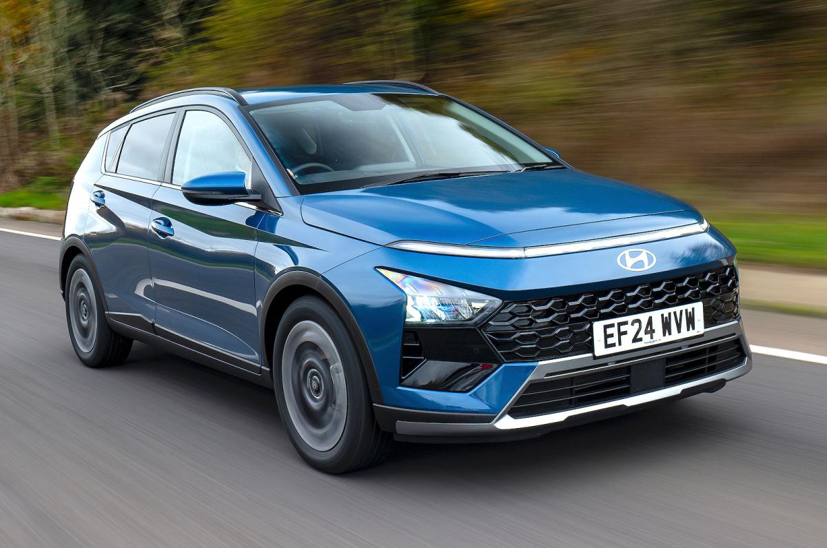 Hyundai Bayon front right driving