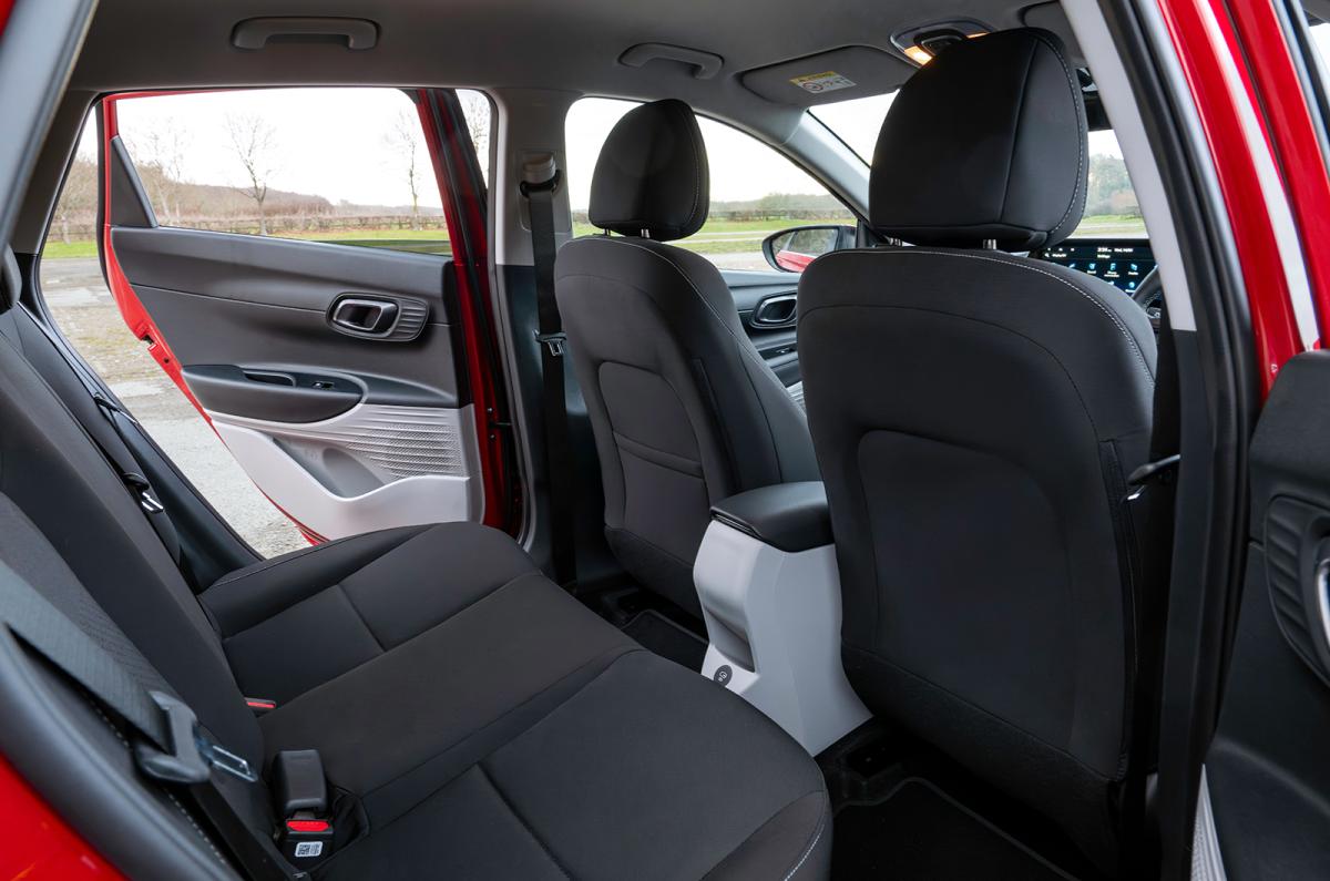 Hyundai i20 rear seats