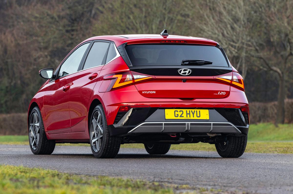 Hyundai i20 static rear left