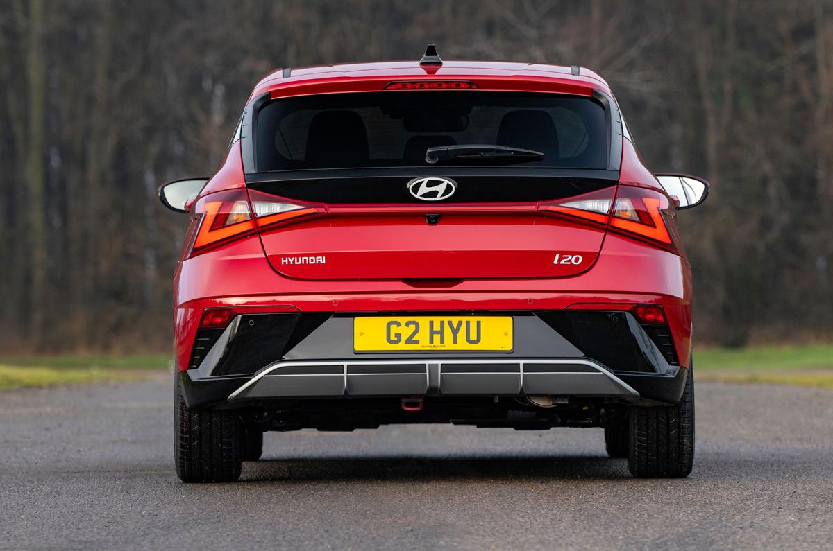 Hyundai i20 static rear