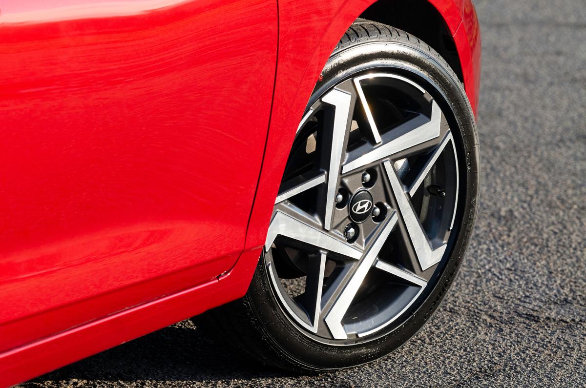 Hyundai i20 wheel detail