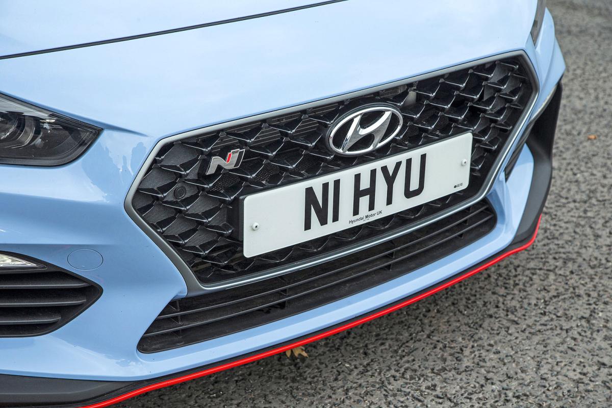 Hyundai i30 N grille detail