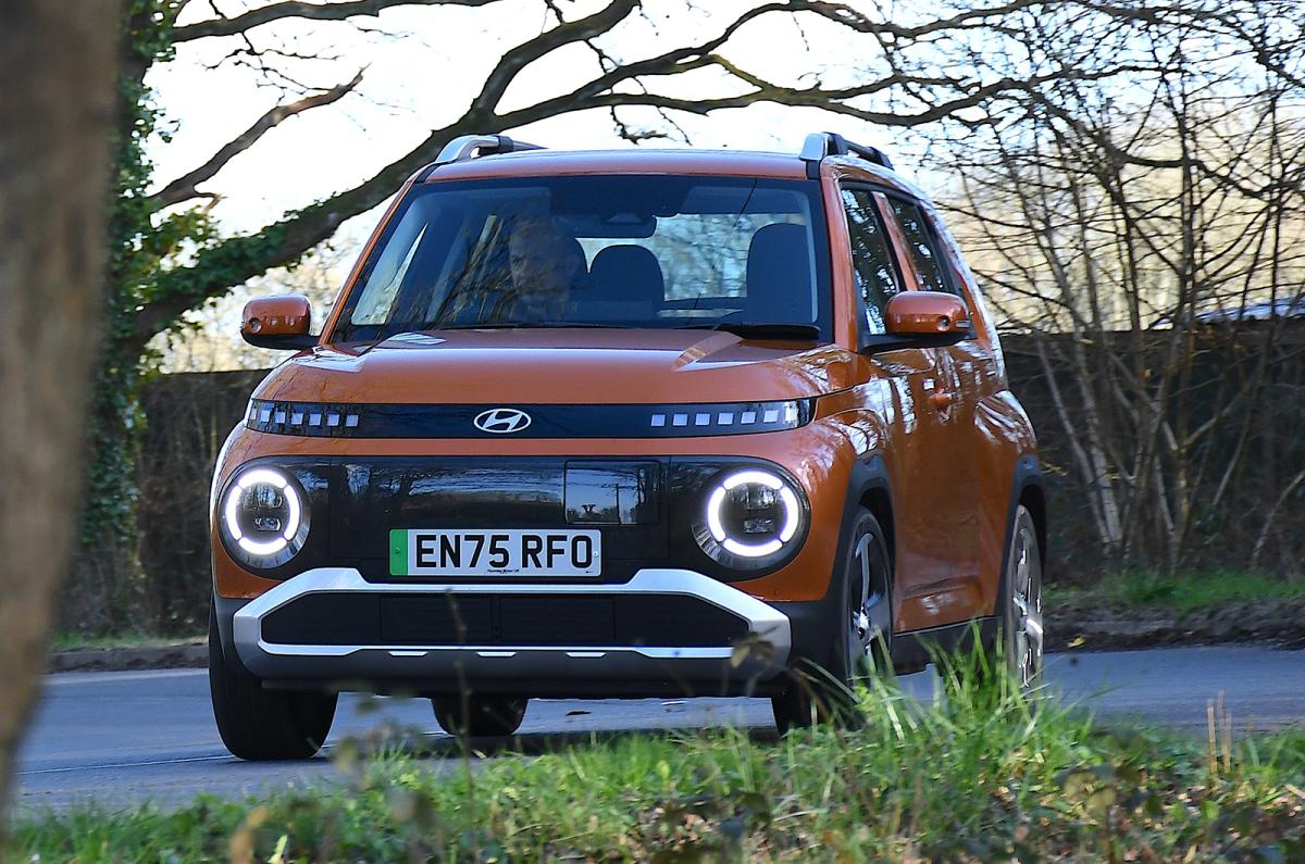 Hyundai Inster driving front left
