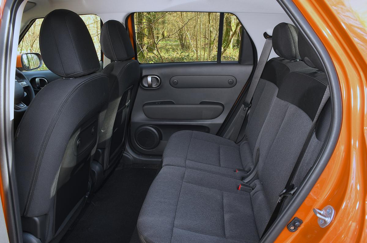 Hyundai Inster rear seats
