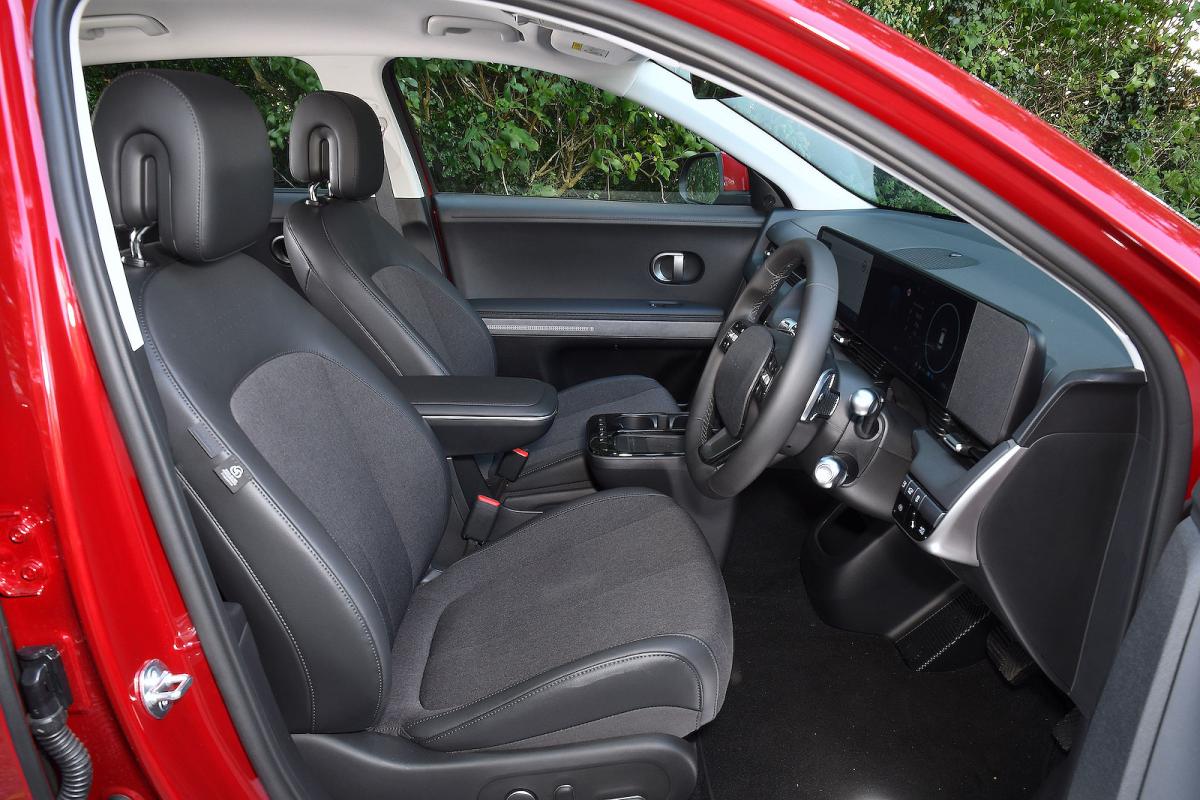 Hyundai Ioniq 5 front seats