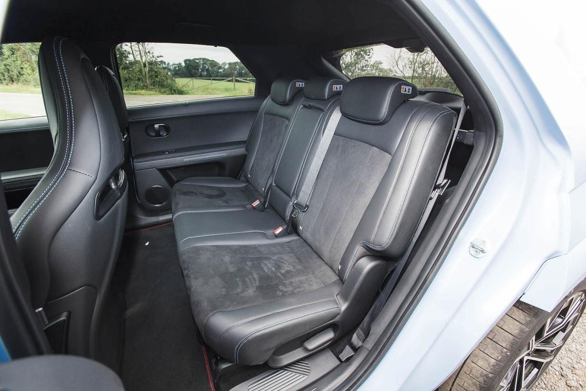 Hyundai Ioniq 5 N back seats