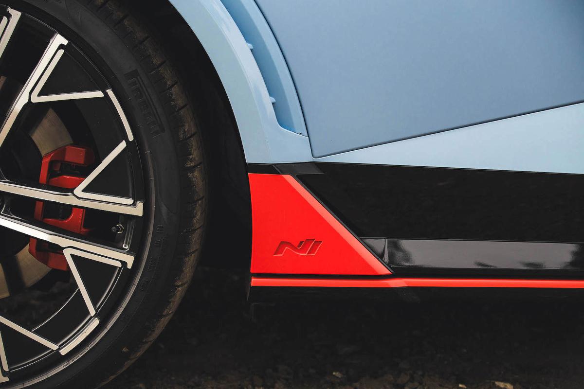 Hyundai Ioniq 5 N badge detail