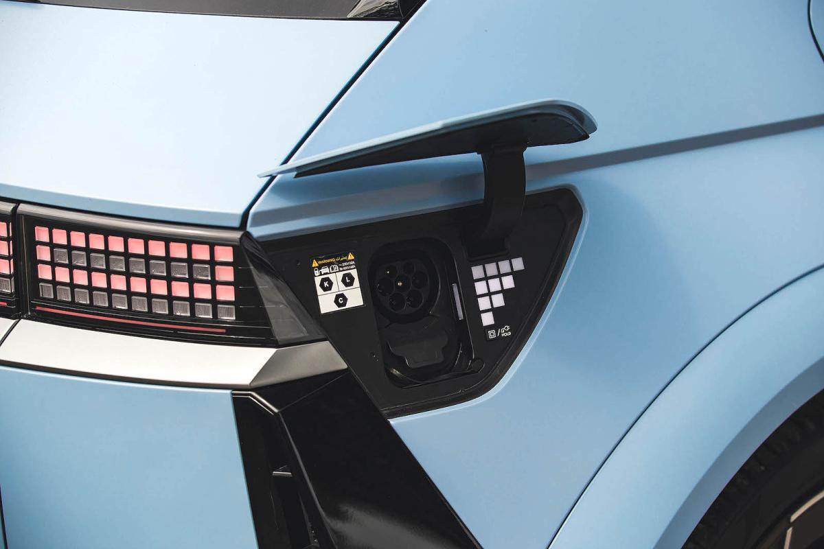 Hyundai Ioniq 5 N charging socket