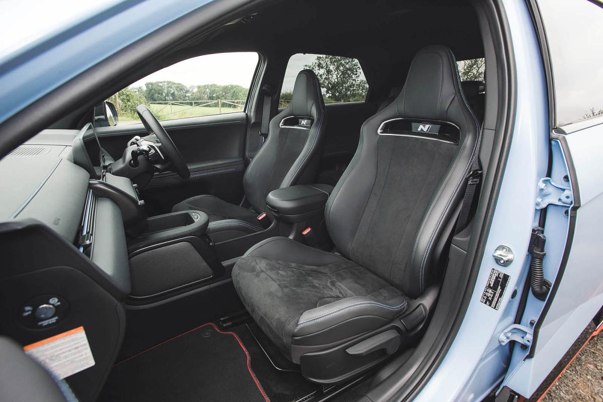 Hyundai Ioniq 5 N front seats