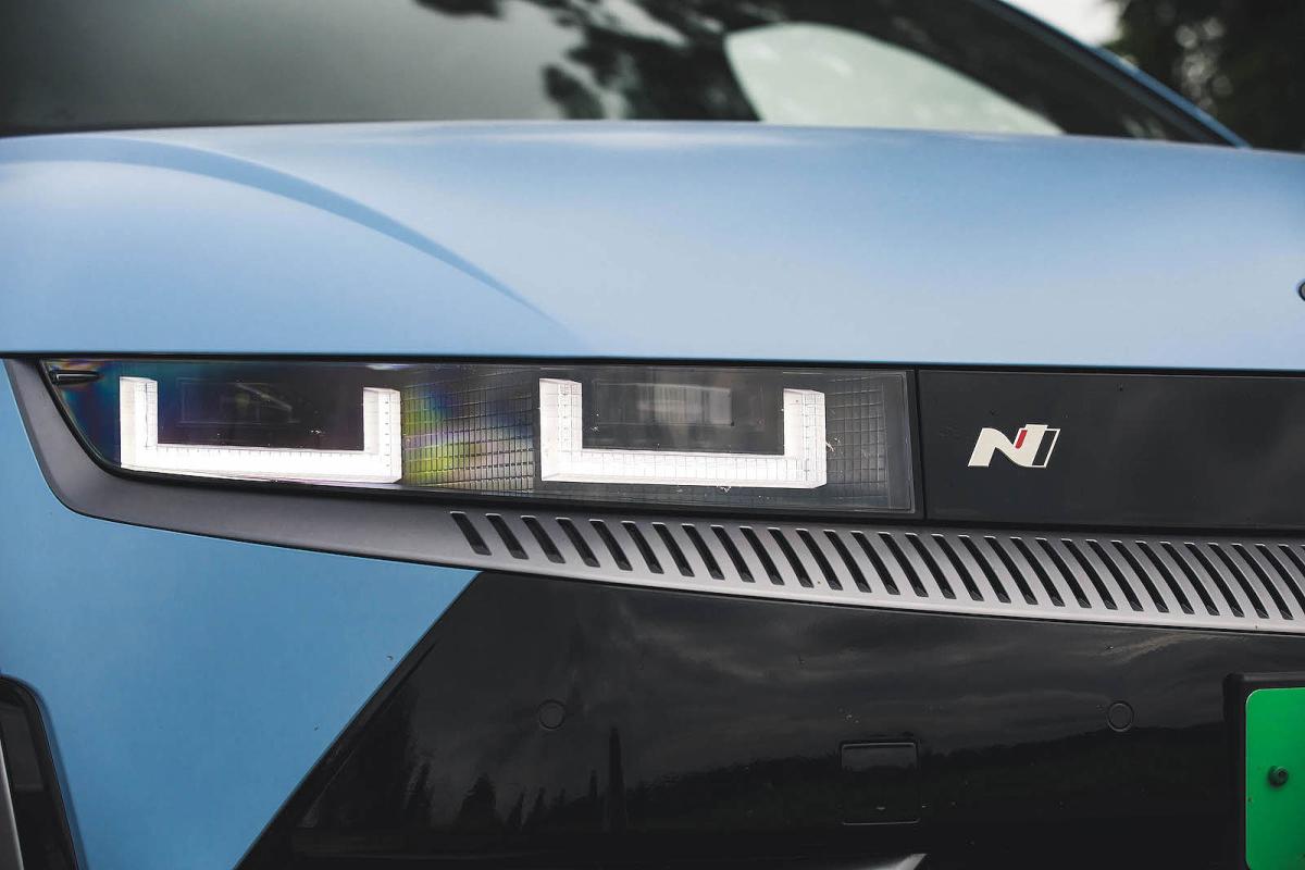 Hyundai Ioniq 5 N headlights