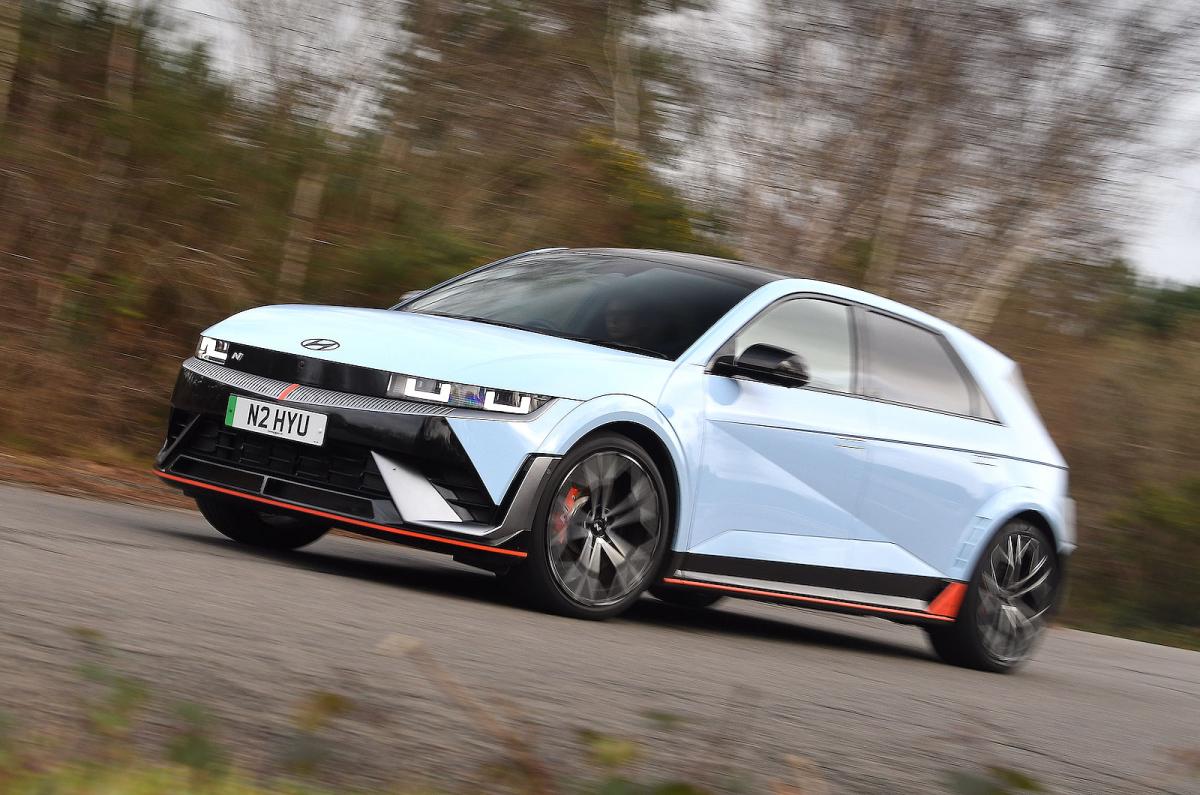 Hyundai Ioniq 5 N left driving