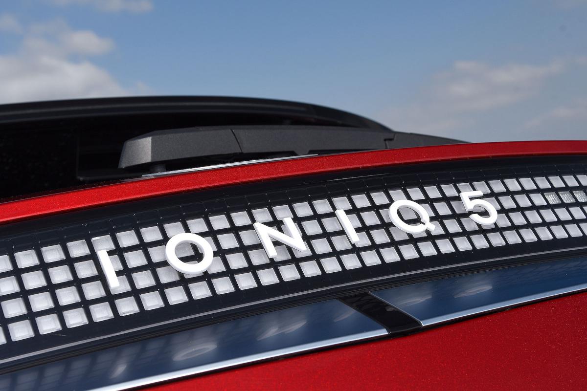 Hyundai Ioniq 5 rear badge