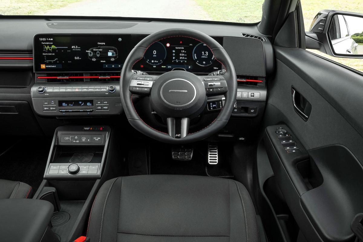 Hyundai Kona dashboard
