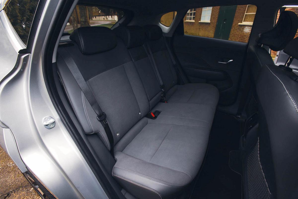 Hyundai Kona Electric back seats