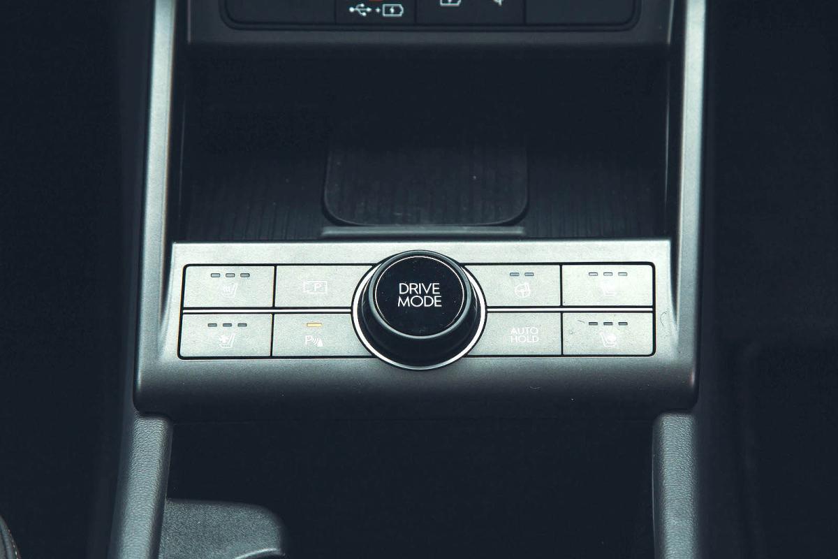 Hyundai Kona Electric interior detail