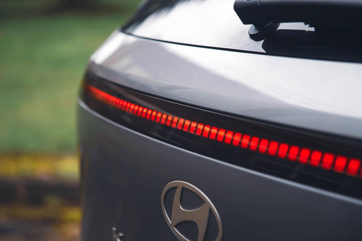 Hyundai Kona Electric rear lights