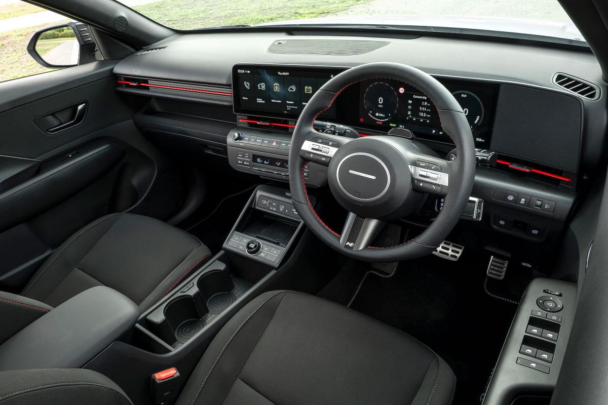 Hyundai Kona front seats
