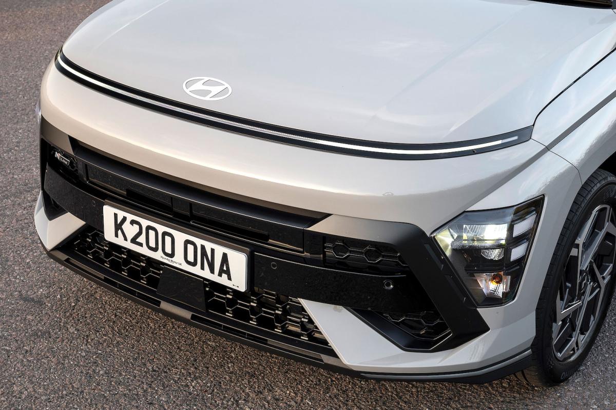 Hyundai Kona headlights
