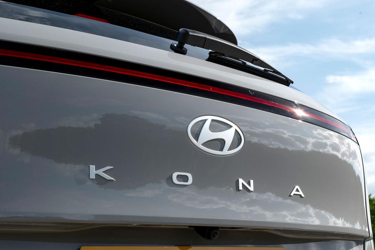 Hyundai Kona rear badge