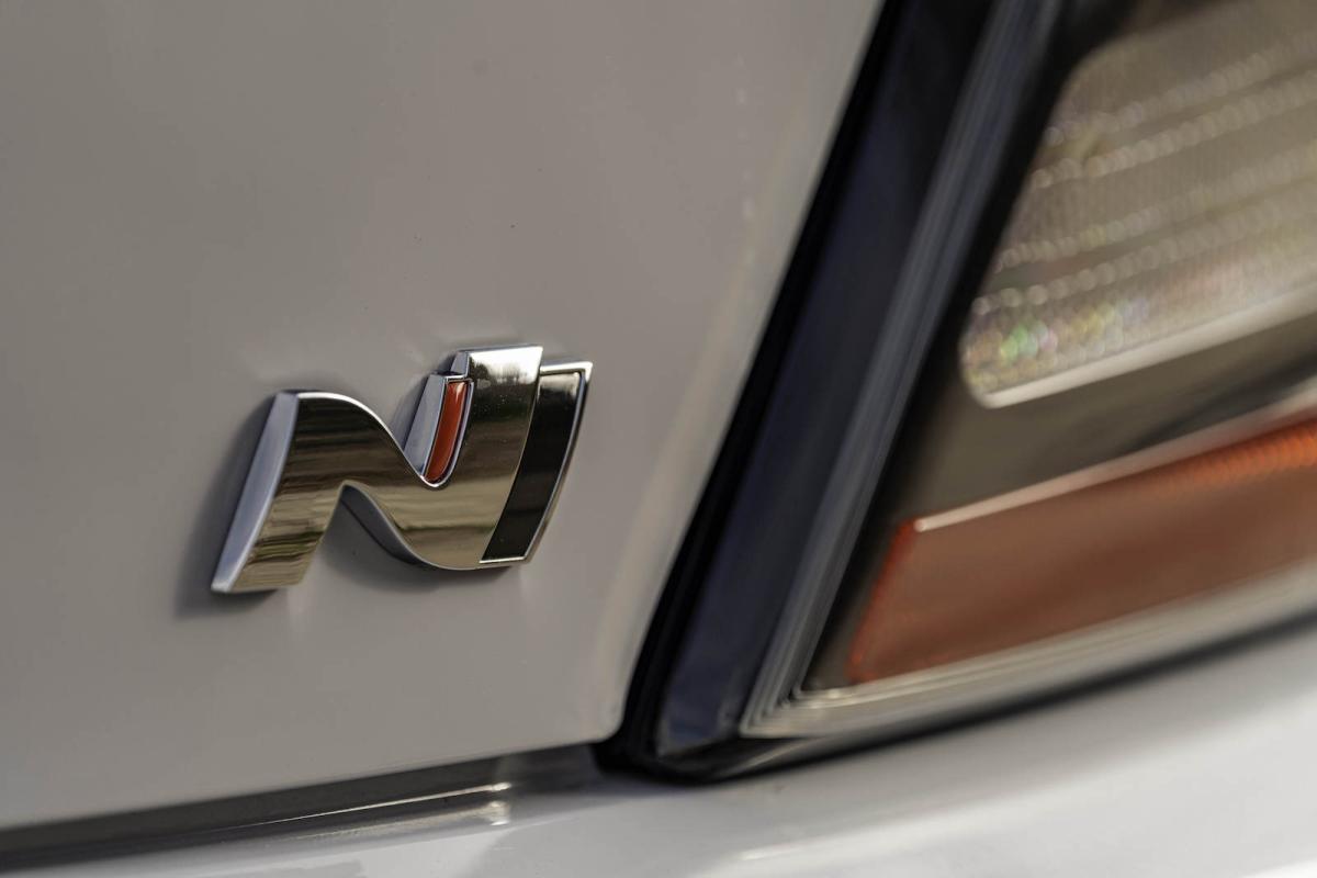Hyundai Kona N 2021 badge detail