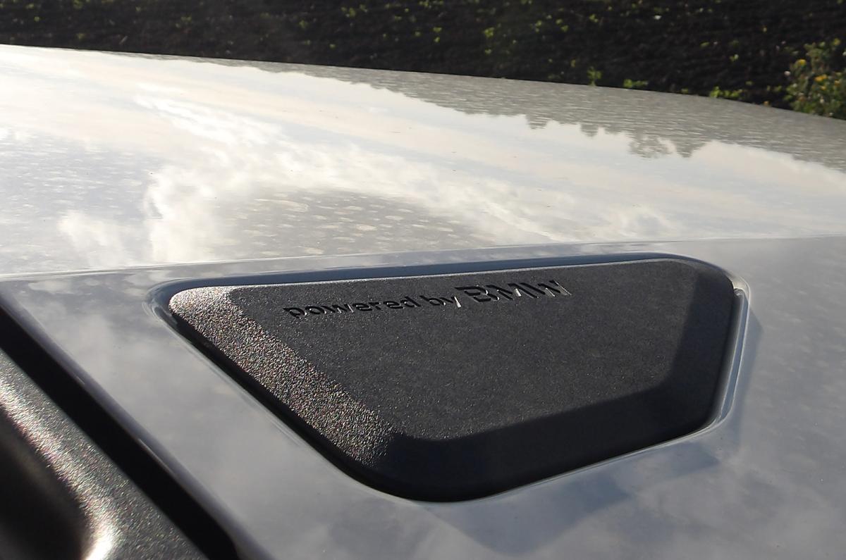 Ineos Grenadier Commercial bonnet detail