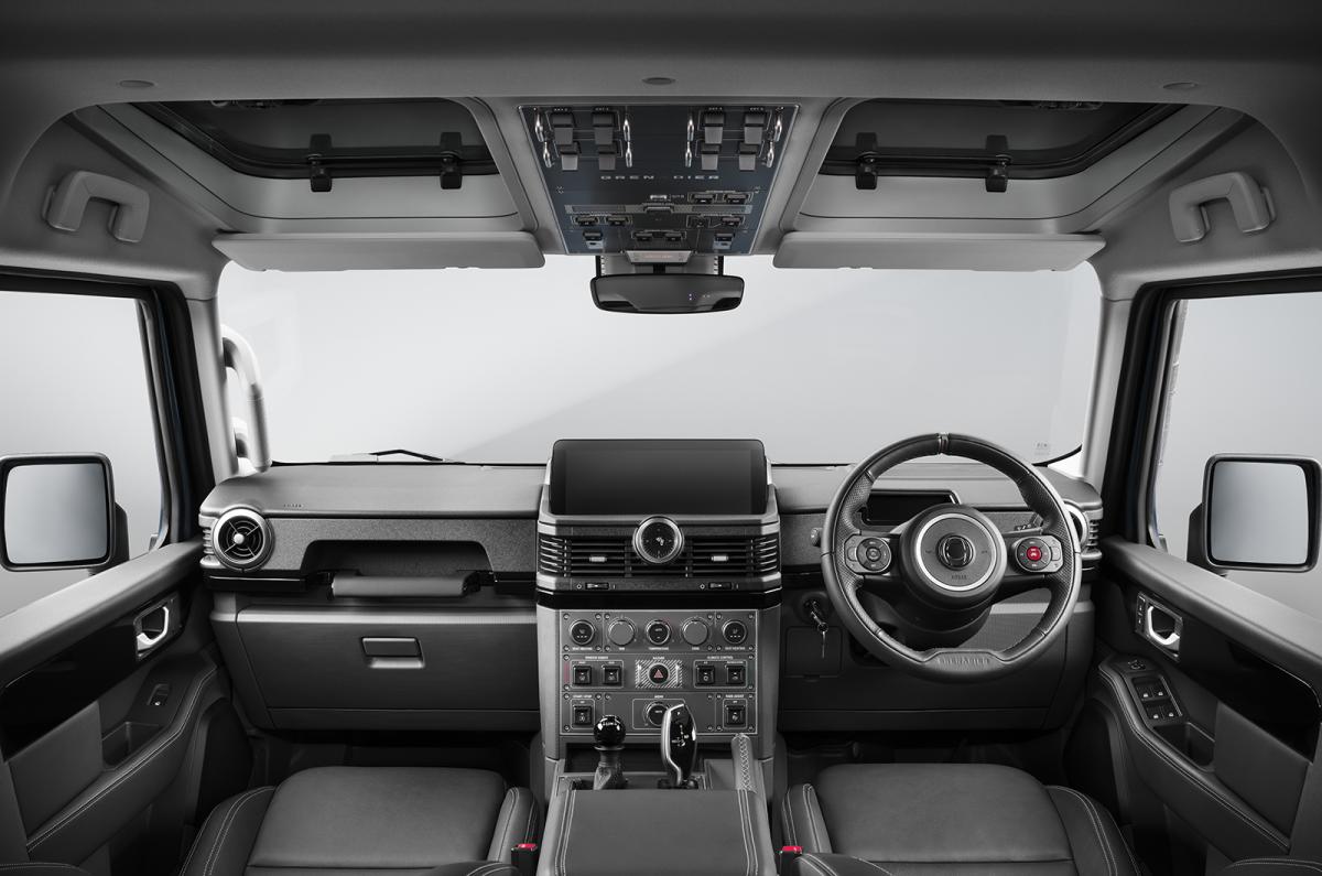 Ineos Grenadier Commercial dashboard