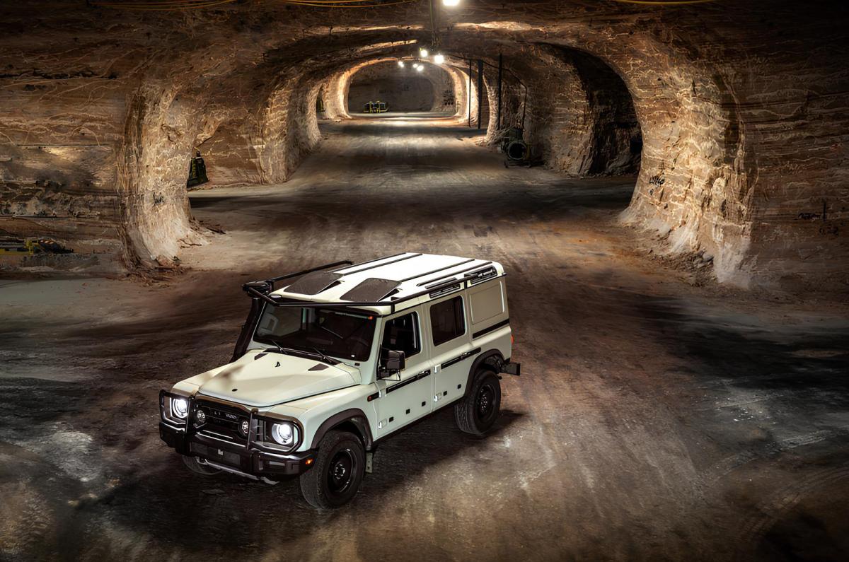 Ineos Grenadier Commercial inside cave