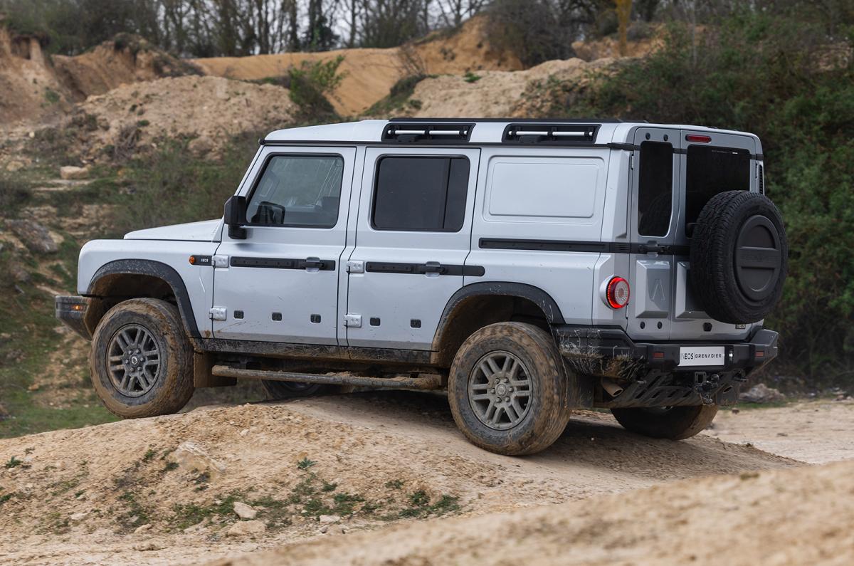 Ineos Grenadier Commercial off-roading